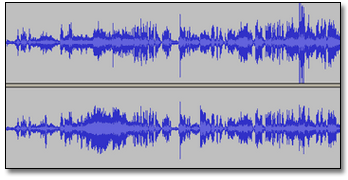 Lecture du .au avec Audacity